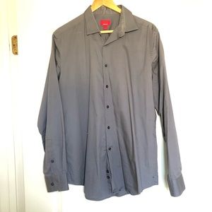 Grey Alfani slim fit dress shirt 15-15.5 34-35